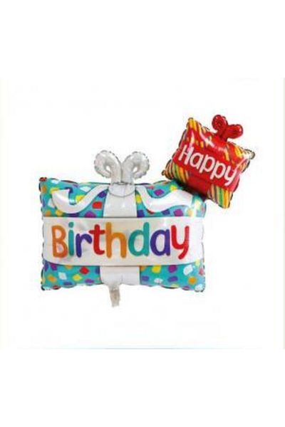 kidspartim Happy Birthday Bouquet Foil Balloon 96 Cm