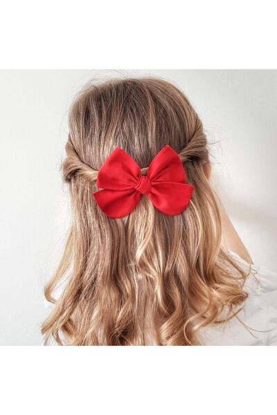 NEW BOWS BANDS Girl And Baby Red Buckle