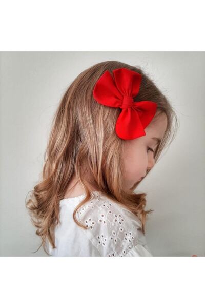 NEW BOWS BANDS Girl And Baby Red Buckle