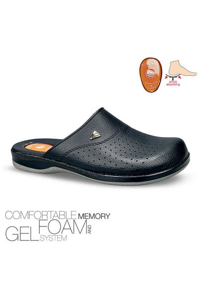 Ceyo 9846 Flex-1 Μαύρο Ορθοπεδικό Microfiber Τεχνολογία Sabo Unisex Άνετο Σύστημα Gel Memory Foam