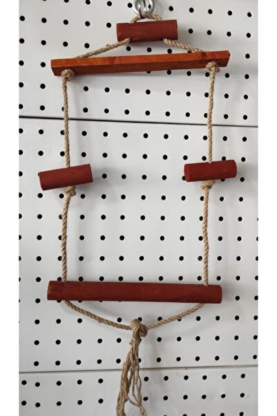 CCA Papağan Ahşap Ipli Salıncak