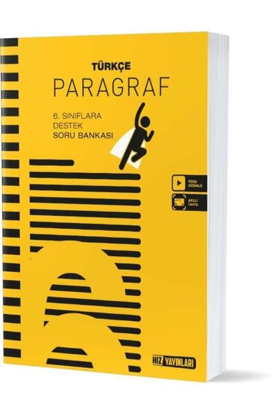 Hız Yayıncılık 6. Sınıf Türkçe Paragraf Soru Bankası