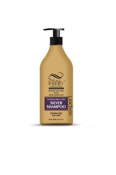 mr infinity Infinity Silver Mor Şampuan 1000ml (turunculuk Ve Kızıllıklara Son)