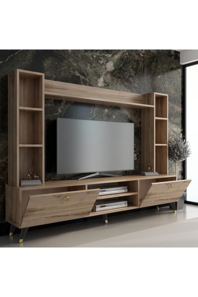MOBİLYA GEZEGENİ Mercy Gold Tv Ünitesi 180 Cm Çırağan