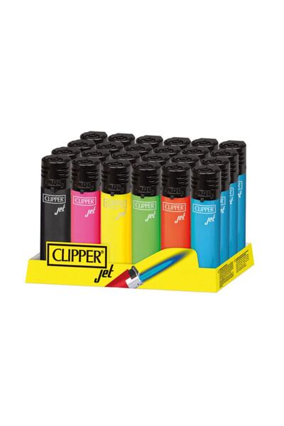 Clipper Marka Jet Turbo Çakmak 24 Adet