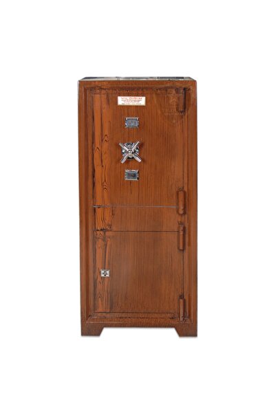 Yıldırım Çelik Kasa 200 Kg / 105 Cm Ahşap Desenli Para Kasası