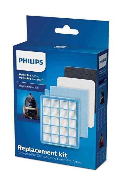 Philips Fc 9323/09 Powerpro Compact Uyumlu Hepa Filtre Seti