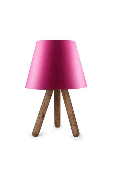 HOMİNG عاكس الضوء الخشبي من Evmodu Design Luce - ثلاثي الأرجل AYD-706