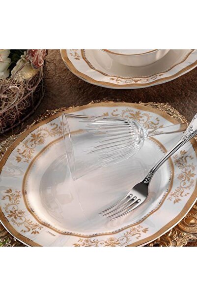 Aryıldız Ar 30055 Prestige 83 Parça Bone Porselen Yemek Takımı