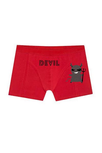 BoxerMasters Men's Devil Printed Boxers