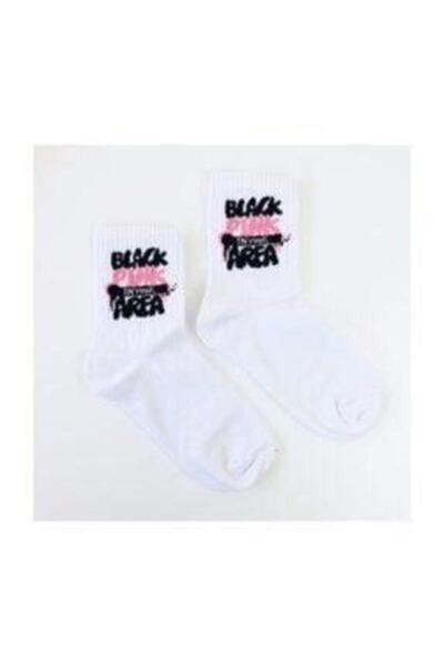 GC GÖKHAN CLUB Σετ βραχιόλι με κάλτσες Blackpink Unisex Owersize T-shirt