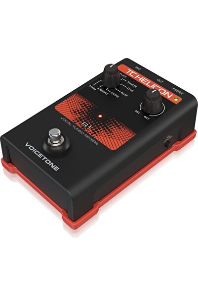 TC Helicon Voicetone Single R1 Vokal Için Stüdyo Kalitesinde Reverb Pedalı