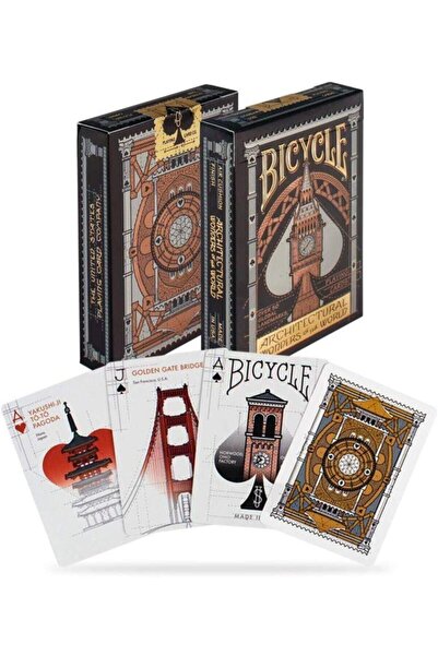 Bicycle Architectural Wonders Of The World Playing Card Cards