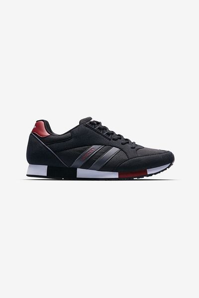 Lescon Boston Sneakers Unisex Black Casual Sports Shoes