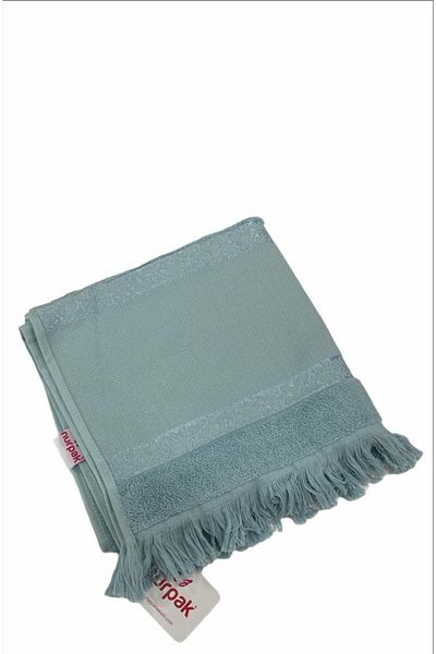 Nurpak Μεγάλη Βελούδινη Πετσέτα Ατεμίνης 50x90 – Indigo