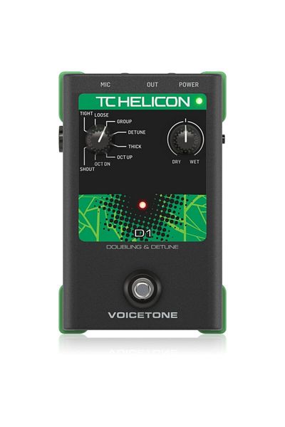 TC Helicon Te for Voicetone D1 Realistic Vocal Doubling Effects