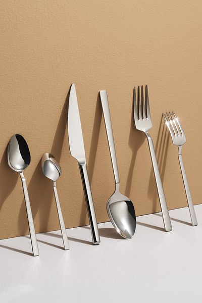 Lugga Nature 72 Pieces 12 Person Fork Spoon Knife Set