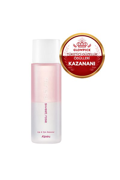 Missha Sweet Rose Mineral Lip & Eye Remover - Dual Phase Eye & Lip Makeup Remover