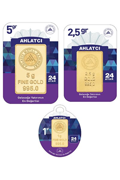 Ahlatcı 24 Ayar-8.5 Gram Külçe Altın