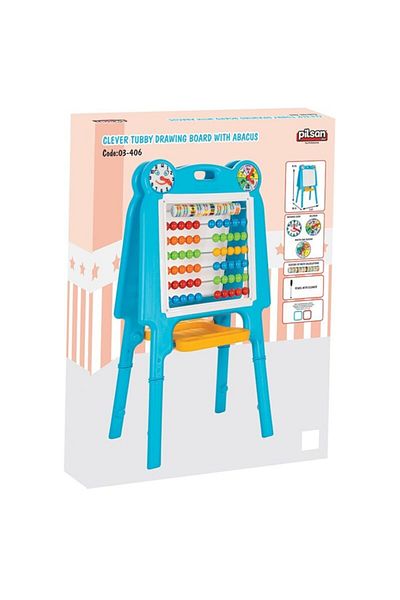 PİLSAN 03 406 Pilsan, Smart Bıdık Abacus Blue Blackboard +3 Years