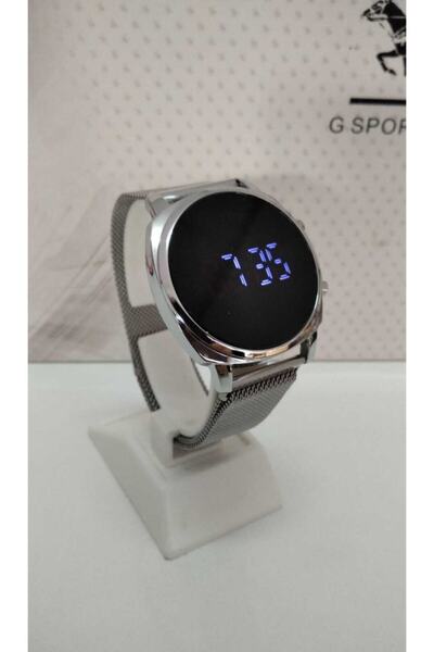 G Sport POLO Digital Key Straw Strap Gray Color Clock