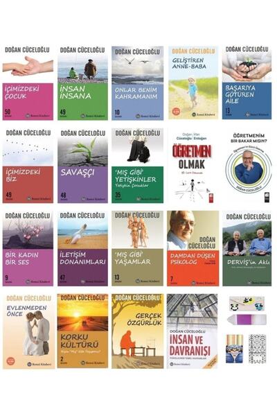 Remzi Kitabevi Doğan Cüceloğlu Seti 19 Kitap