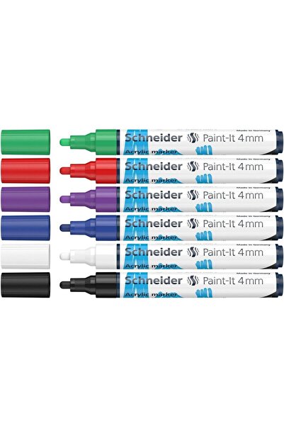 SCHNEIDER Ακρυλικός μαρκαδόρος Paint-It 320 4 χιλ. μπλε