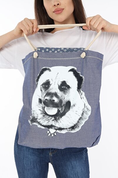 Turkish Lion Bez Çanta