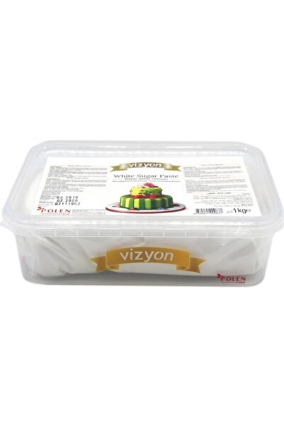 VİZYON Beyaz Şeker Hamuru (1 Kg)
