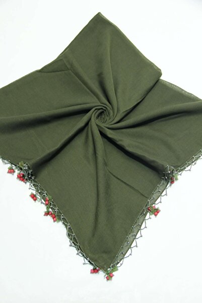 KİBAR İPEK Beaded Scarf
