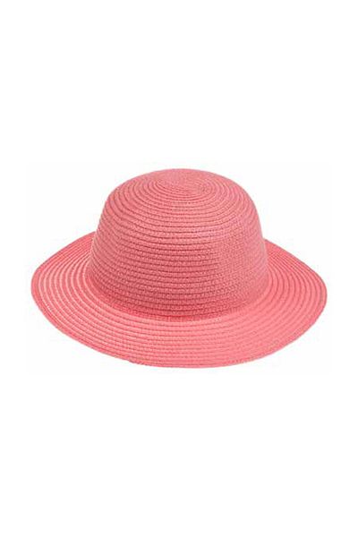 MİNİKO KİDS Kitti 1710-03 Girl's Summer Straw Trilby Hat 6-10 Years