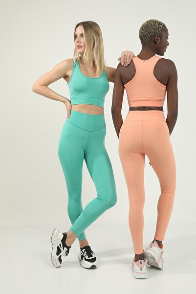 Grenj Fashion Зелені екстра високі стягуючі лосини