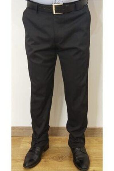 Nacar Erkek Lacivert Gabardin Likralı Regular Fit Keten Pantolon