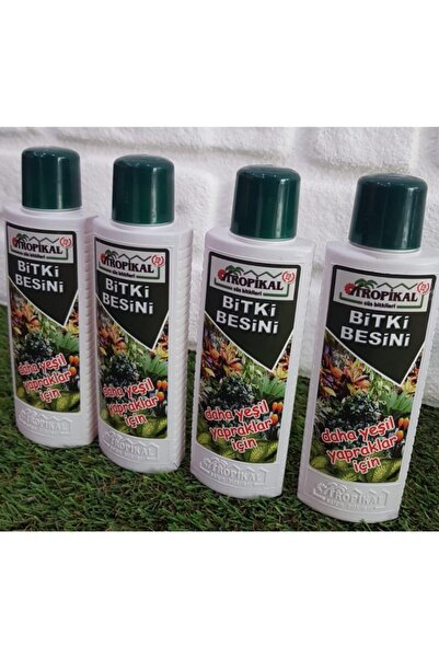 Doğalsan Tarım Bitki Besini 4 Adet 225 Ml Yeşil Yapraklı Bitkiler Için Sıvı G...