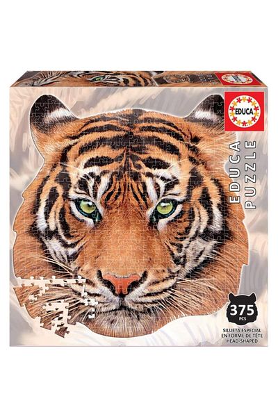 EDUCA Tiger 375 Piece Shaped Puzzle
