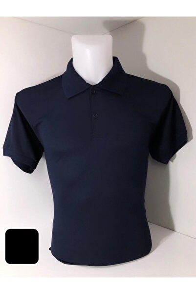 nacar çarşı Ανδρικό μπλουζάκι με λαιμόκοψη Navy Blue Polo