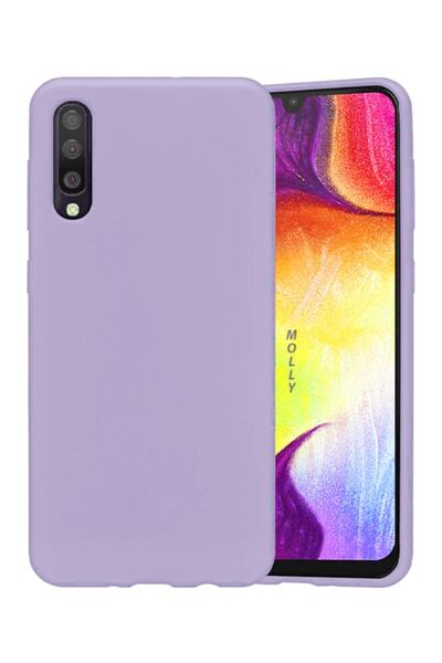 Molly Galaxy A70 Uyumlu Lavanta Liquid Pastel Kılıf
