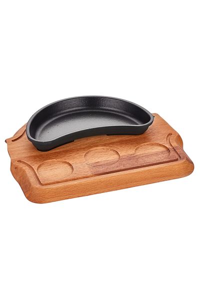 Altınbaşak Cast Iron Kidney Fajita 19X10Cm +Trivet