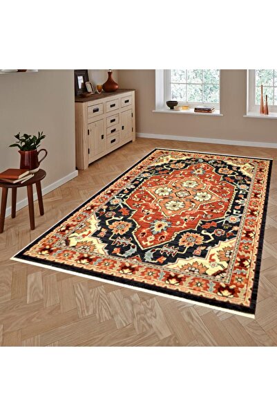 GizHome Süper Lilihan Etnik Desenli Yün Halı 4929 A