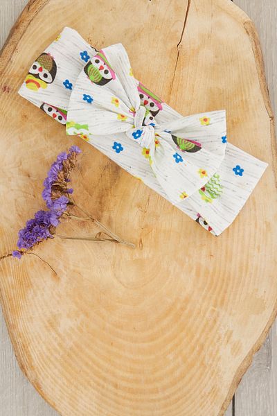 Babygiz Handmade Soft Bow Tied Natural Cotton Combed Baby Kids Girls Bandana Legendary Series