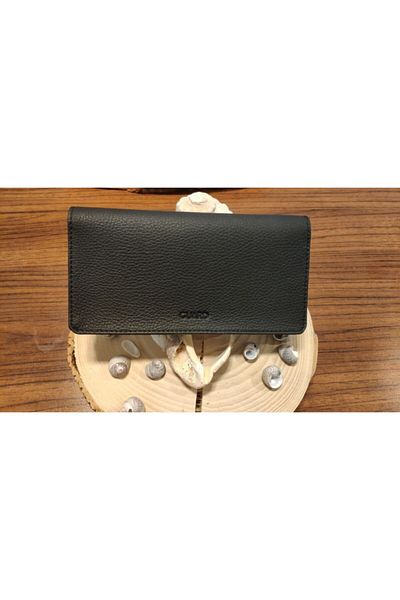 GUARD Leather Unisex Portfolio Wallet with Phone Port