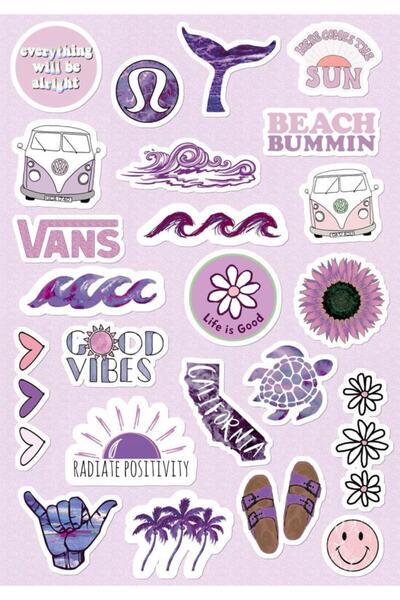 WALLHUMAN Tiny Pack, Laptop Telefon Stickerı