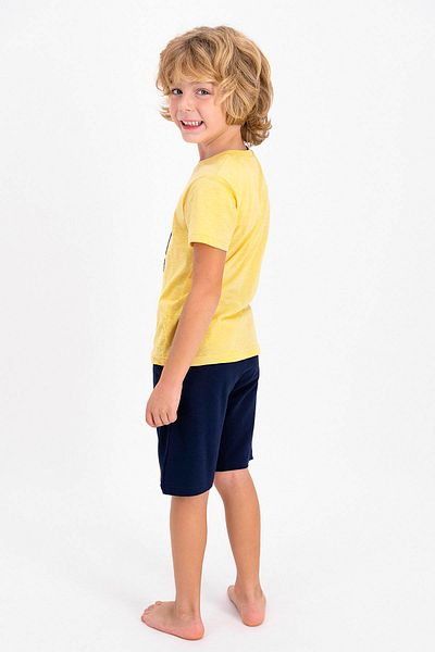 ROLY POLY Young Boy Yellow Bermuda Suit