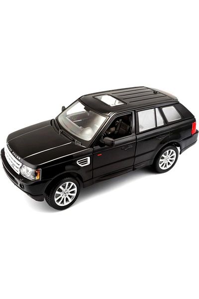 Sunman Bburago Range Rover Sport Black 1:18 Model Car