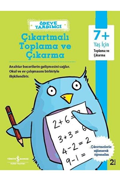 TÜRKİYE İŞ BANKASI KÜLTÜR YAYINLARI Ödeve Yardımcı Çıkartmalı Toplama Ve Çıka...