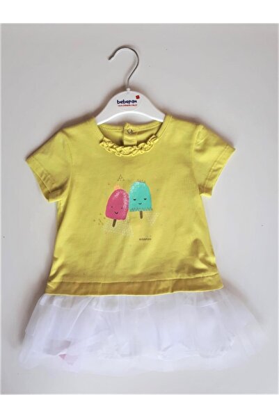 Bebepan Kız Bebek Summer Penye Elbise