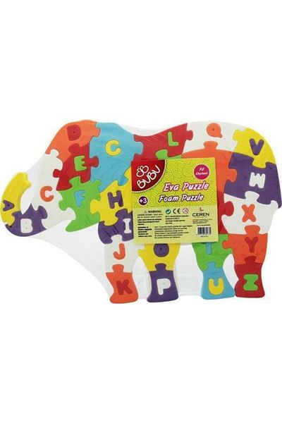 Bubu Eva Puzzle Elephant Letters