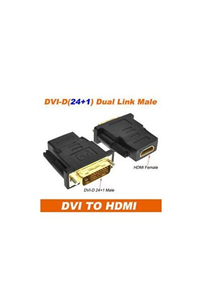 HADRON Dvı To Hdmı Adaptör Çevirici Dönüştürücü M-f 24+1