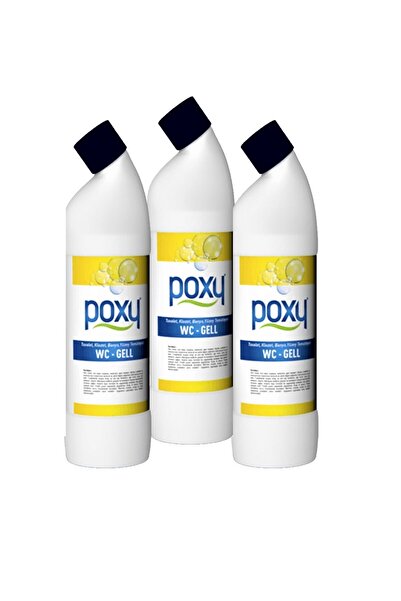 Poxy Tuvalet Wc Temizleme 1 Lt X 3 Adet