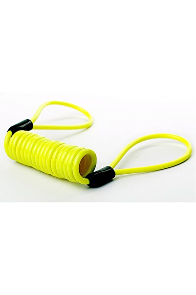 Genel Markalar Motosiklet Disk Kilidi Güvenlikli Hatırlatma Kablosu 1 Metre 50 Cm (150cm) Motor Bisiklet Kablosu